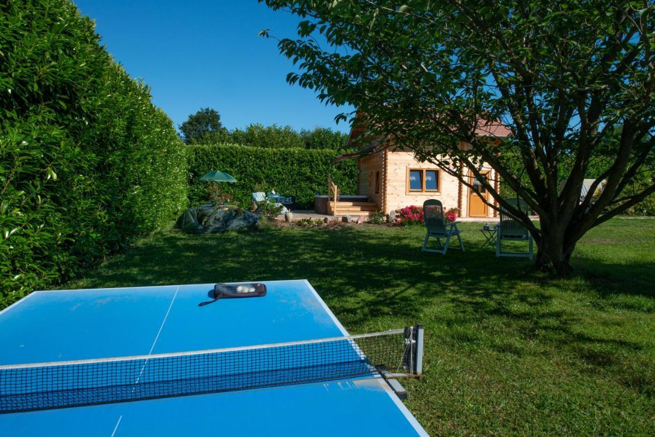 Chalet & Spa Sur La Cote Fleurie Auberville Bagian luar foto