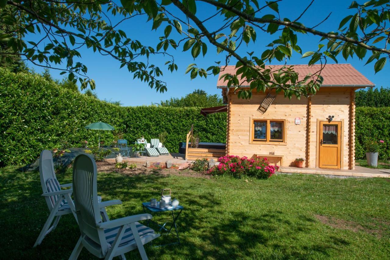 Chalet & Spa Sur La Cote Fleurie Auberville Bagian luar foto