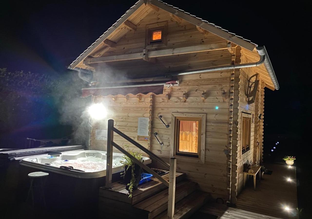 Chalet & Spa Sur La Cote Fleurie Auberville Bagian luar foto