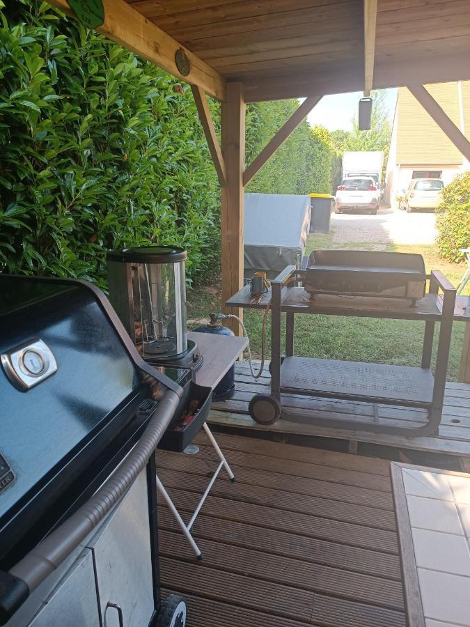 Chalet & Spa Sur La Cote Fleurie Auberville Bagian luar foto